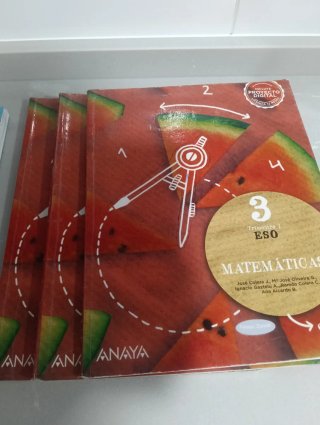 Libros de texto 3 E.S.O