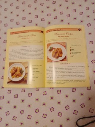 Libro de recetas de cocina