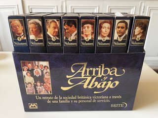 Arriba y Abajo Serie Completa VHS estuche lujo