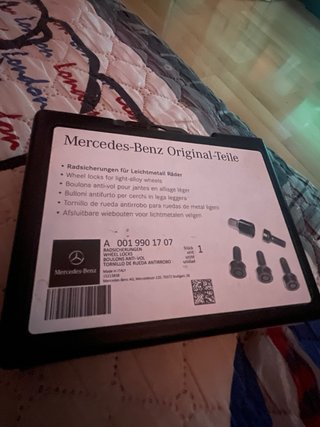 Tornillos Antirrobo Mercedes Benz Originales