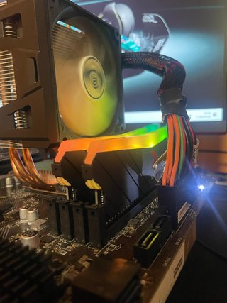 MEMORIAS RAM 16GB PNY XLR8 RGB 3200 MHz