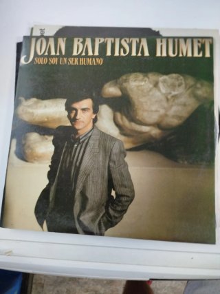 Vinilo Joan Baptista Humet - Solo Soy Un Ser Human