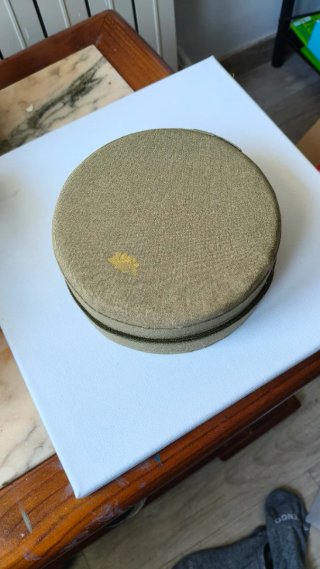 Joyero Natura Beige con Detalle Dorado