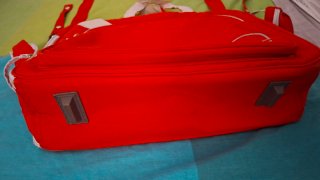 Bolso para carro de bebé rojo
