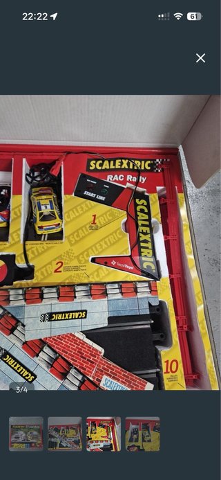 Scalextric RAC Rally Set