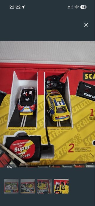 Scalextric RAC Rally Set