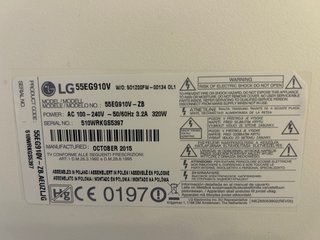 TV LG 55 OLED 55EG91