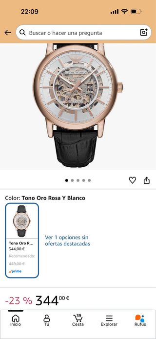 Orologio Emporio Armani AR6007 da Uomo