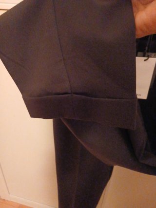 Pantalones de vestir Mango negros