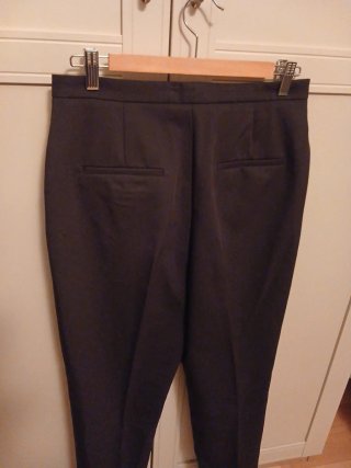 Pantalones de vestir Mango negros
