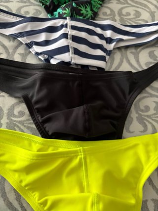 Lote 4 Bañadores Tanga Hombre M