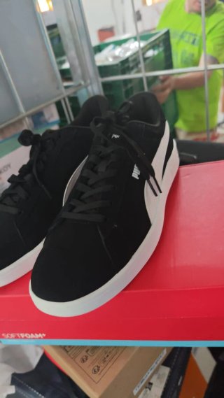 Zapatillas Puma Hombre Talla 45 Negras Blancas