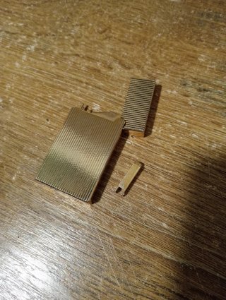 Encendedor Flaminaire  Chapado en Oro No funciona
