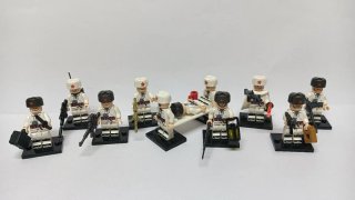 Pack 11 Soldados Soviéticos WWII compatibles lego
