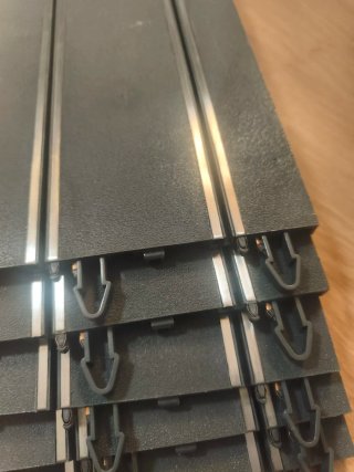 Lote Pistas Scalextric POWERLINE Grises