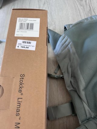 Mochila Portabebés Stokke Gris
