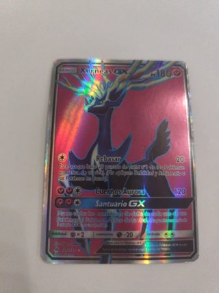 Carta Pokémon Xerneas GX 180 PS