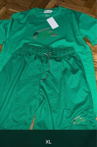 Conjunto Chándal Lacoste Bordado XL