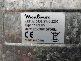 Tostador MOULINEX 700W