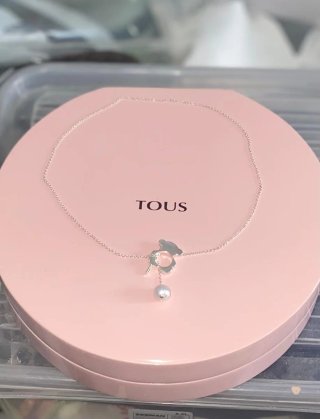 Collar Tous Oso con Perla