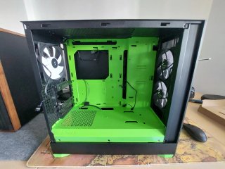 Torre PC Fractal Design Pop Air RGB Green Core.