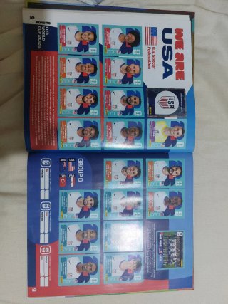 Álbum Panini FIFA World Cup 2026 Oro 100% COMPLETO
