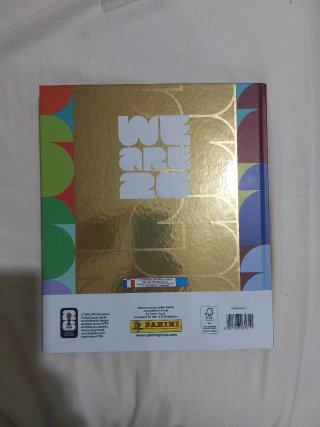 Álbum Panini FIFA World Cup 2026 Oro 100% COMPLETO