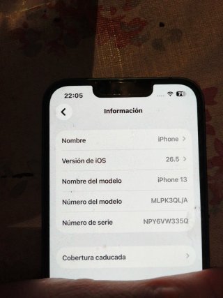 iPhone 13 128GB Azul 85% Batería