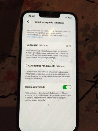 iPhone 13 128GB Azul 85% Batería