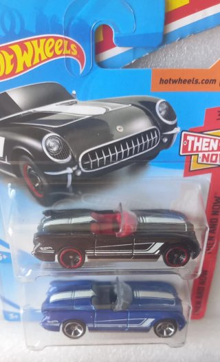 Conjunto 2 Hot Wheels '55 Corvette