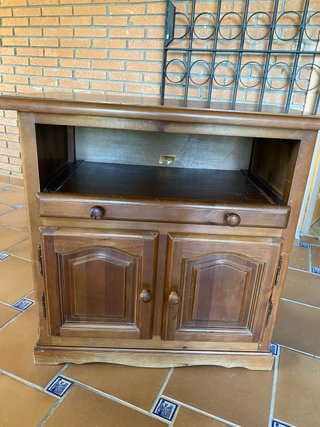 Mesa TV madera pino