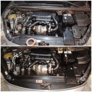 Limpieza de motor de Autos