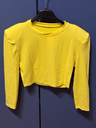 Completo gonna e maglia giallo Shein