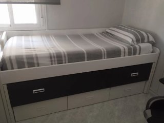 Cama nido 200x90 con 3 cajones