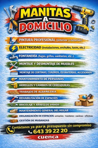 Manitas a domicilio cuenca