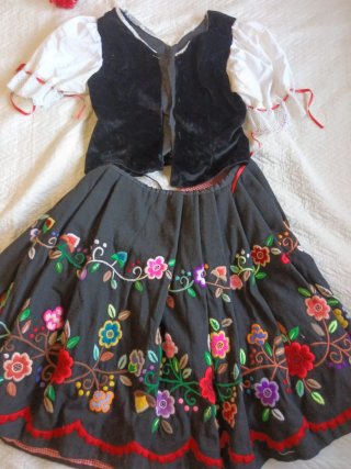 Traje Huertana Completo Talla Única
