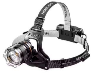 Linterna frontal LED para pesca o otros deportes