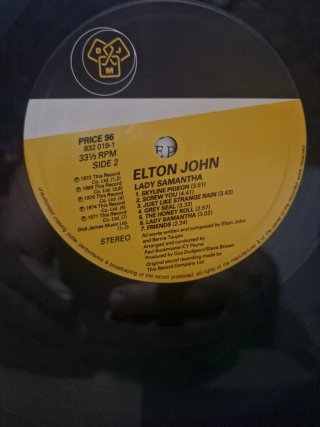 Vinilo Elton John Lady Samantha