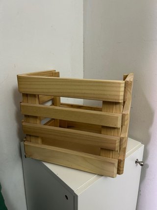 Caja de Madera Rústica