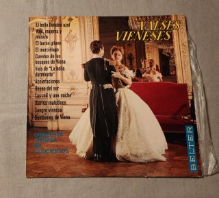 Vinilo Valses Vieneses Orquesta Vienesa