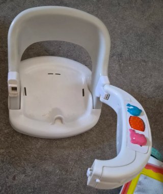 Asiento Bañera Bebé con Juguetes