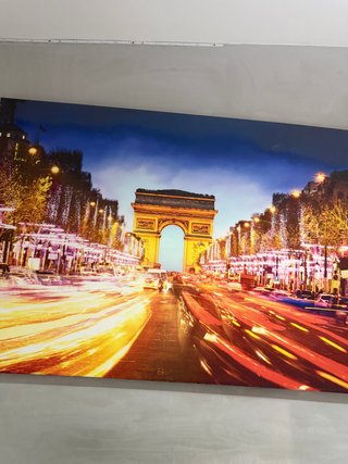 Cuadro Arco de Triunfo París tamaño xxl