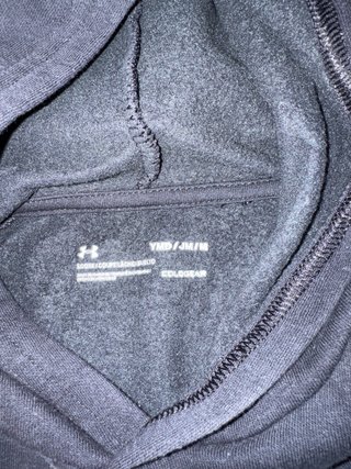 Sudadera Under Armour Niño Talla M Negra