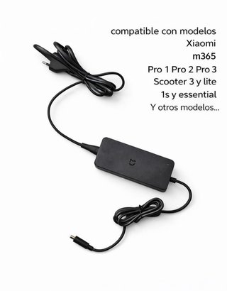 Cargador Xiaomi M365 Pro 1 2 3 Scooter