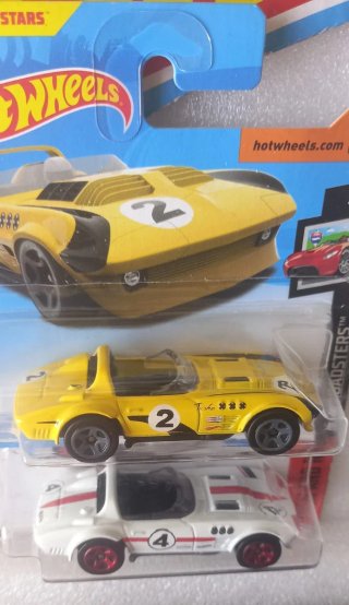 Conjunto 2 Corvette Grand Sport Roadster Hot Wheel