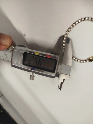Pulsera Tipo Tenis de Plata de Ley 925 clásica