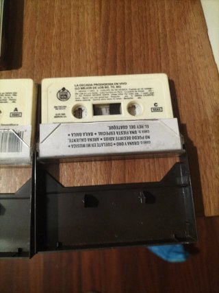 Lote Cassettes Antiguos Originales