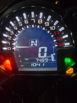 Kawasaki Z900 Verde/Plata