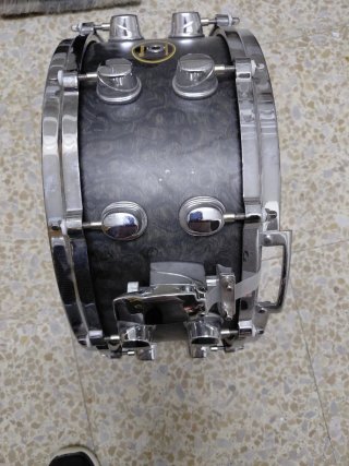 Caja de batería Tama Black Panther Parche Mapex