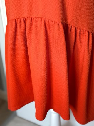 Vestido asimétrico naranja Unique 21